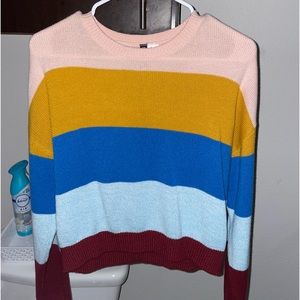 H&M Colorful Sweater